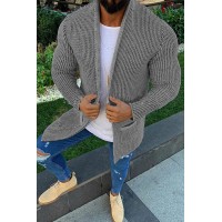 Men's Knit Pocket Cardigan