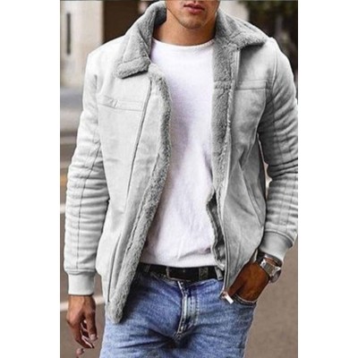 Casual winter autumn Short Version Plush Jacket